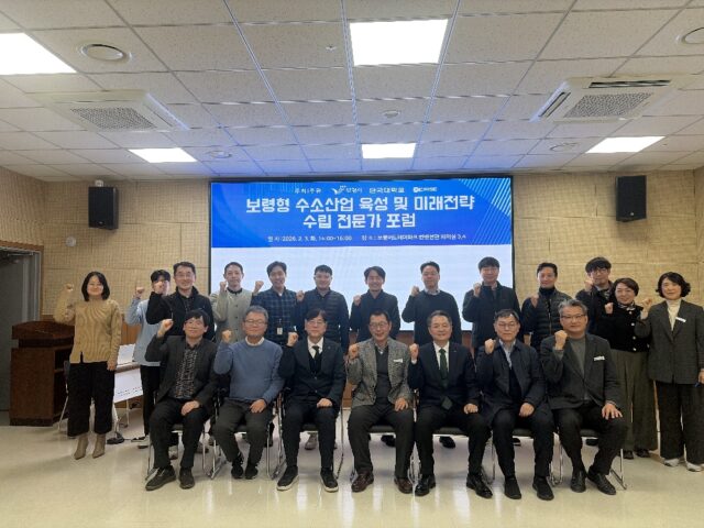 보령시는 3일 보령머드테마파크 회의실에서 ‘보령형 수소산업 육성 및 수소에너지 미래전략 수립을 위한 전문가 포럼’을 개최했다(사진=보령시)