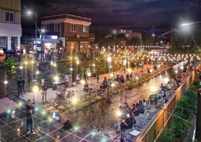 공주 제민천 모습(사진=공주시)