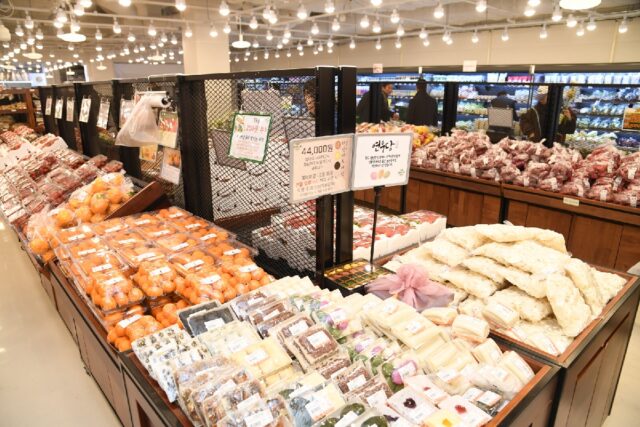 파머스161 도안점 로컬푸드 매장 모습(사진=부여군)