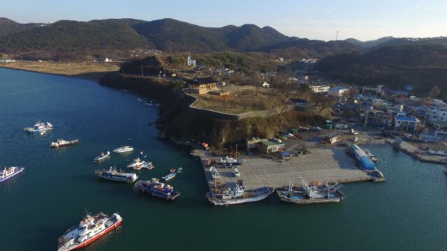 오청항 및 충청수영성(사진=보령시)