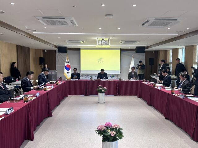 민선 8기 4차년도 제4회 충남시장군수협의회 장면(사진=청양군)