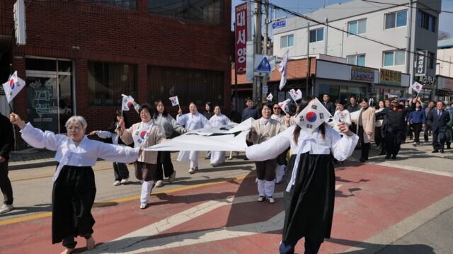 임천면 제2회 충남 최초 3.1 만세운동 기념행사(사진=부여군)