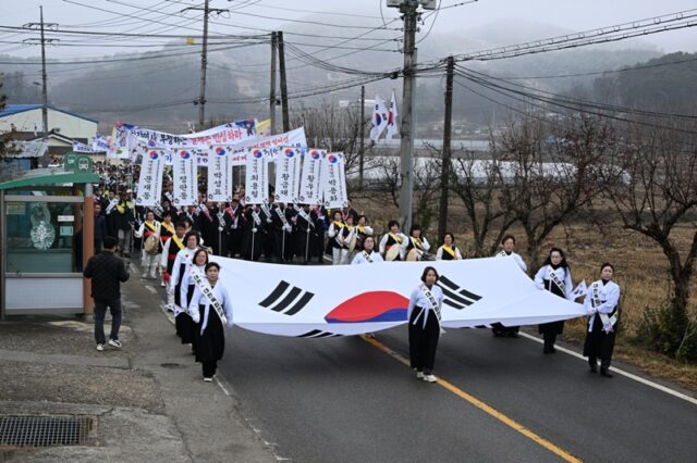 제21회 충남최초 기미 3·1독립운동 부여의거 기념행사(사진=부여군)