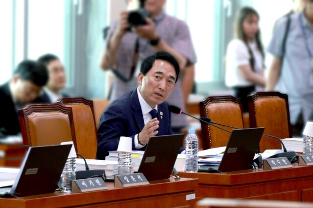 박수현 의원의 문화체육관광위원회 질의장면
