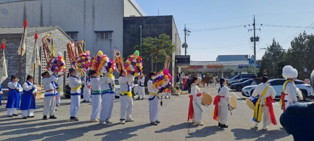 은산별신제 공개행사 장면(사진=부여군)