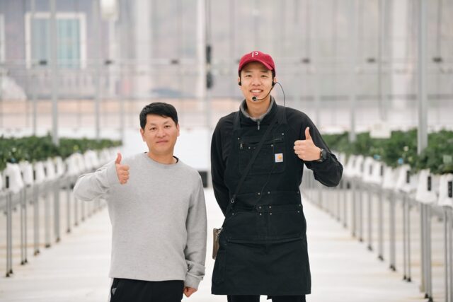 강태양 대표(오른쪽)와 김은환 부대표(왼쪽)