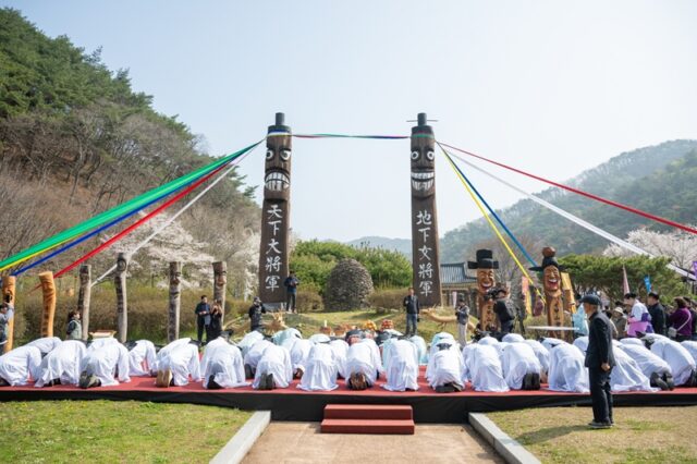제27회 청양칠갑산장승문화축제 개최 모습(사진=청양군)