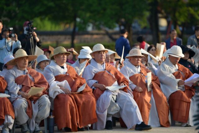불기 2570년 봉축법요식 봉행 장면(사진=스토리스팟)