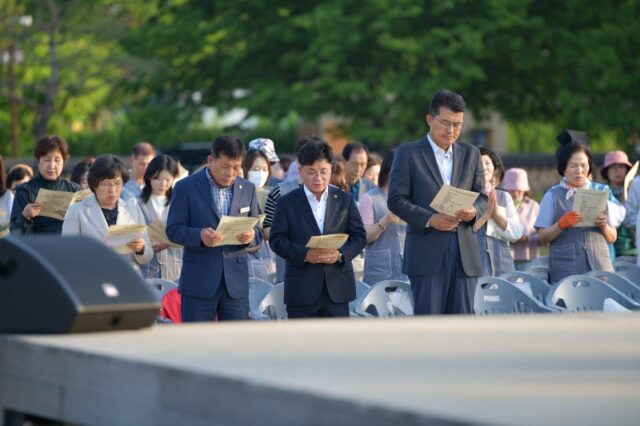 불기 2570년 봉축법요식 봉행 장면(사진=스토리스팟)
