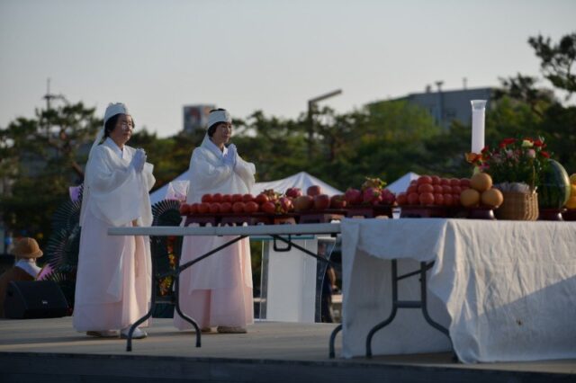 불기 2570년 봉축법요식 봉행 장면(사진=스토리스팟)