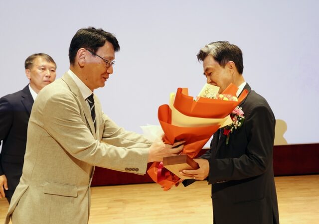 김태흠 충남지사 퇴임식 장면(사진=충청남도)