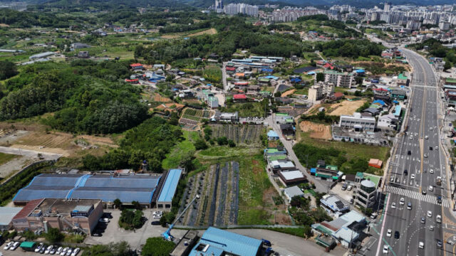 세종 월하 3리 일원 항공사진.(사진=세종시)