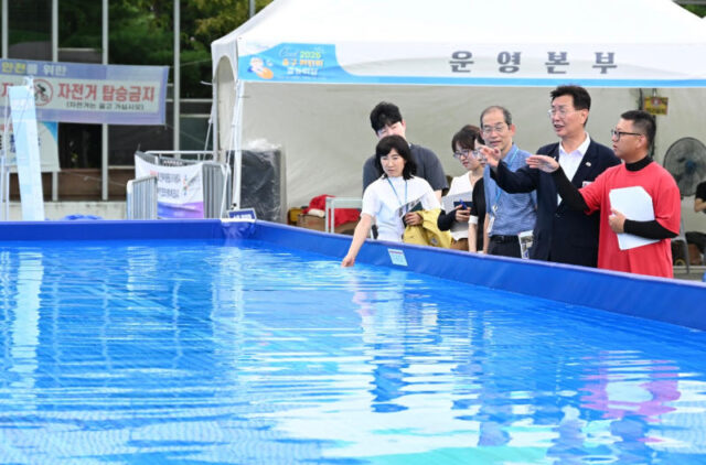 대전 중구, 중촌문화공원 어린이 물놀이장 개장(사진=대전 중구)