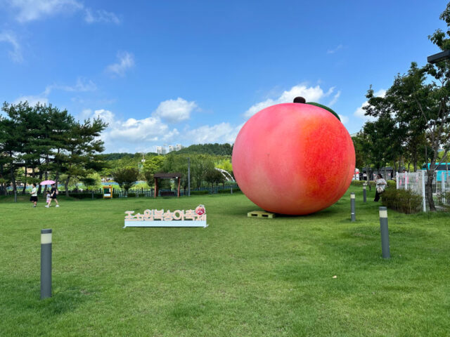 세종 조치원복숭아축제 개막(사진=세종시)